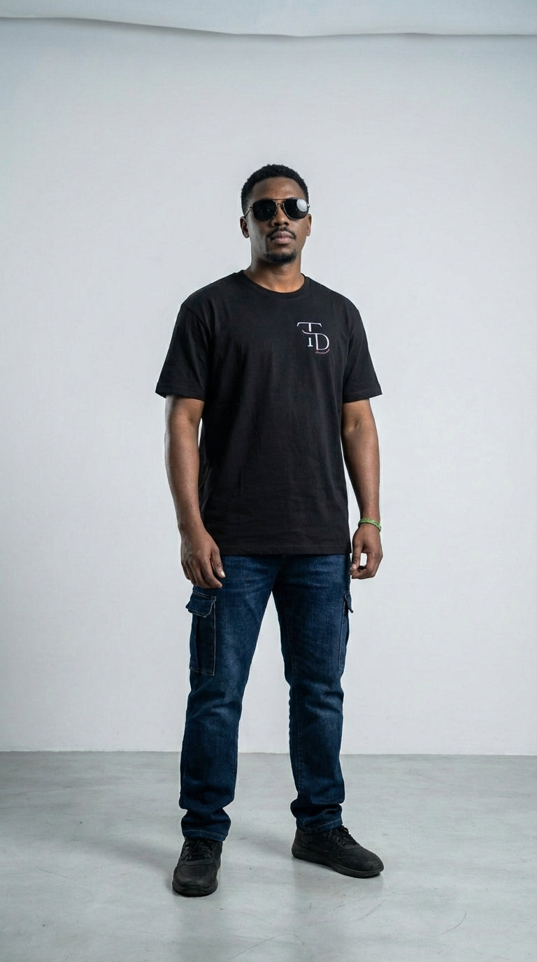 T-Shirt Uomo BMF “DRIP” Limited Edition – Maglietta Streetwear Nera Esclusiva